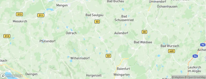 Altshausen, Germany Map