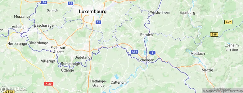 Altwies, Luxembourg Map