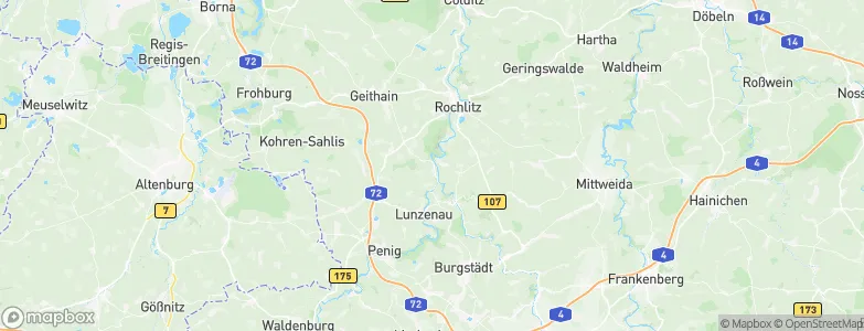 Altzschillen, Germany Map