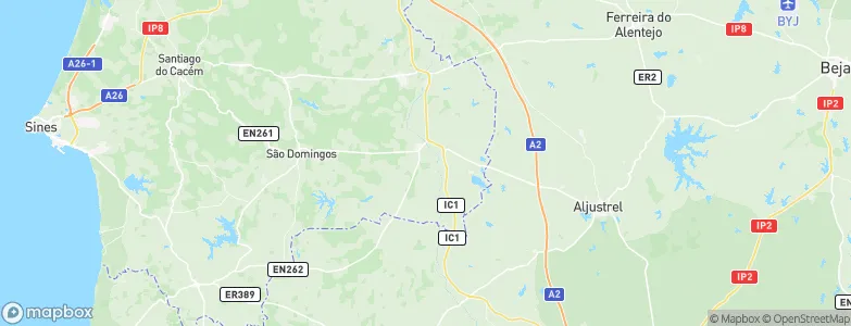 Alvalade, Portugal Map