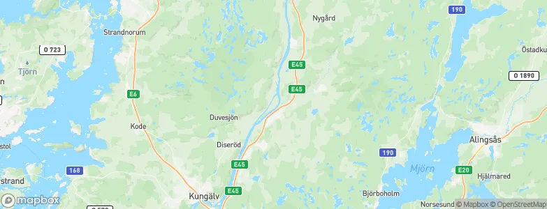 Älvängen, Sweden Map