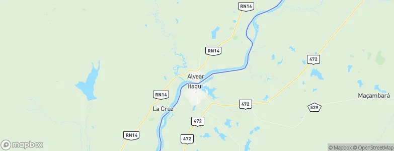 Alvear, Argentina Map