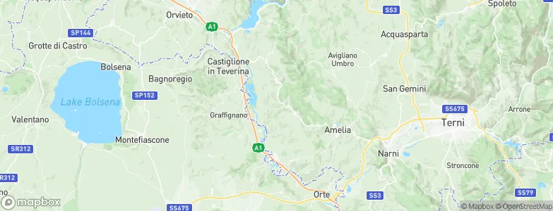 Alviano, Italy Map