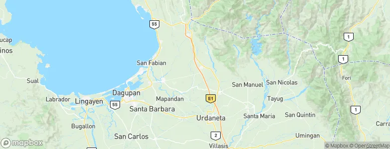 Amagbagan, Philippines Map