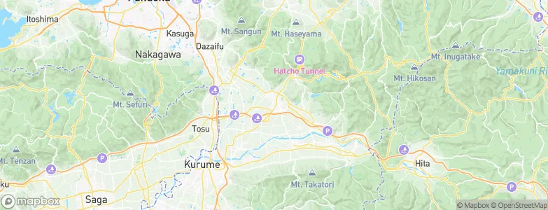 Amagi, Japan Map