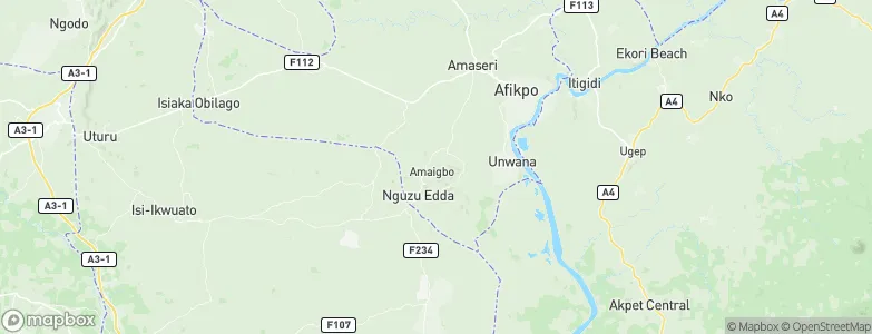 Amaigbo, Nigeria Map