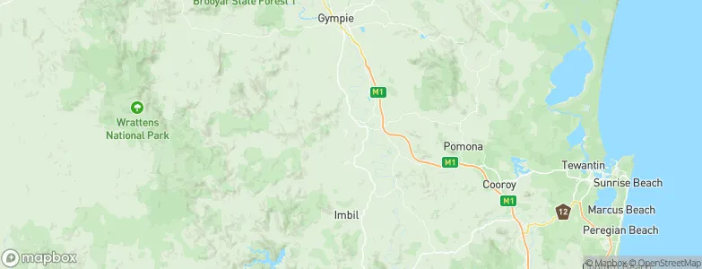 Amamoor, Australia Map