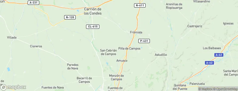 Amayuelas de Arriba, Spain Map