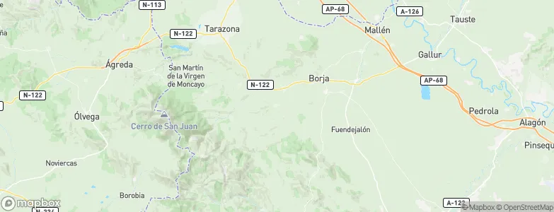 Ambel, Spain Map