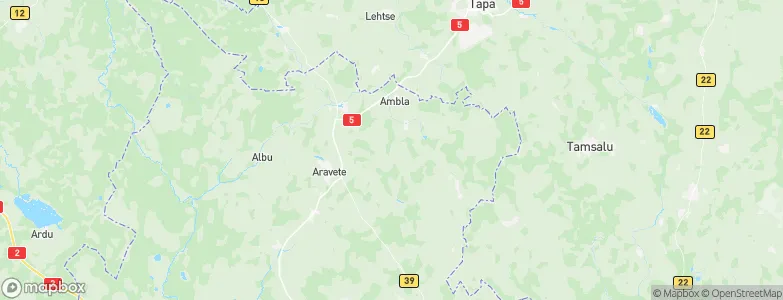 Ambla vald, Estonia Map