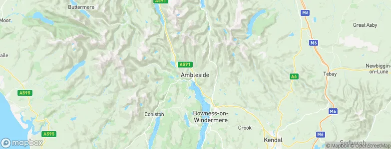 Ambleside, United Kingdom Map