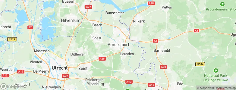 Amersfoort, Netherlands Map