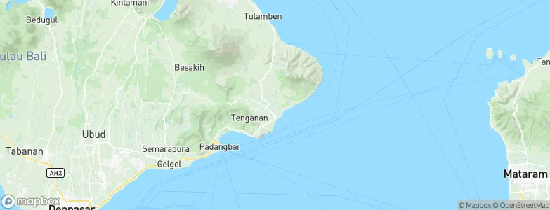 Amlapura, Indonesia Map