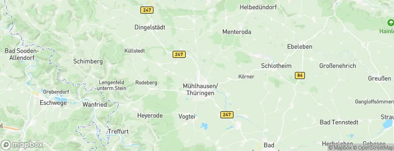 Ammern, Germany Map