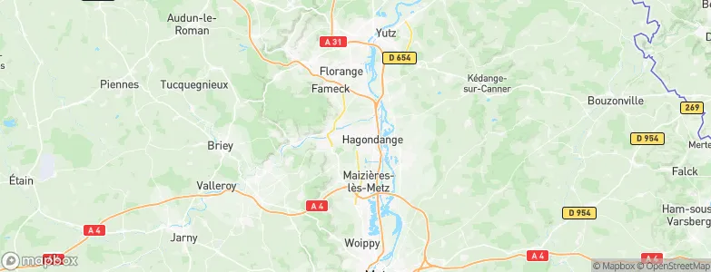 Amnéville, France Map