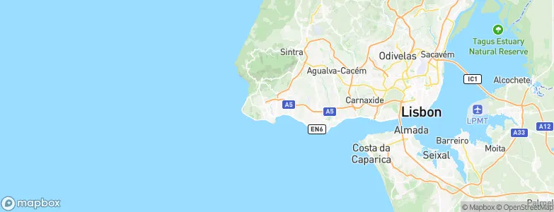 Amoreira, Portugal Map