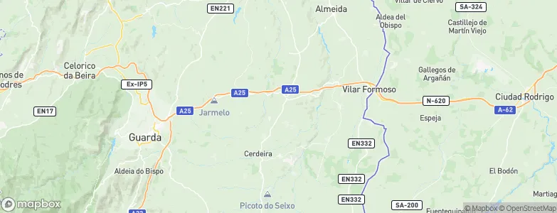 Amoreira, Portugal Map