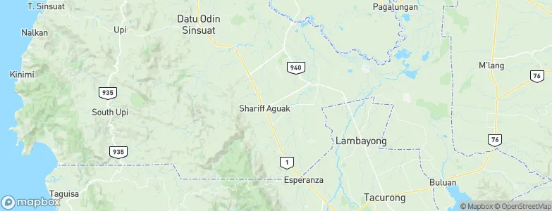 Ampatuan, Philippines Map