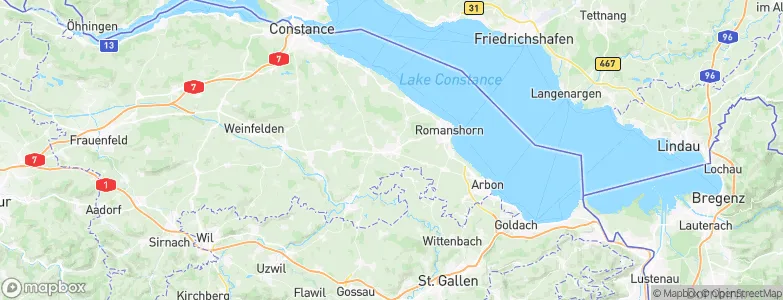 Amriswil, Switzerland Map