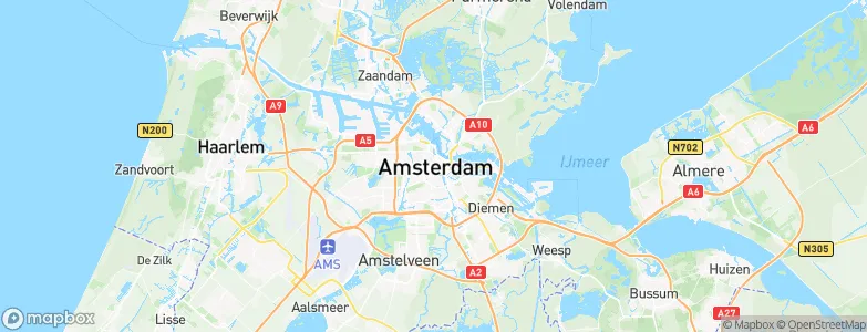 Amsterdam, Netherlands Map