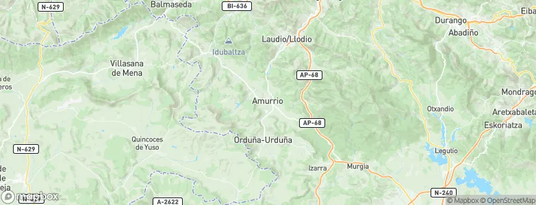 Amurrio, Spain Map
