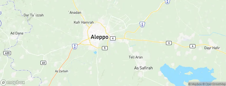 An Nayrab, Syria Map