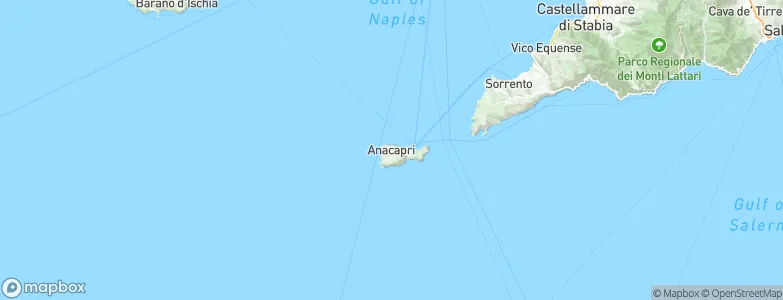 Anacapri, Italy Map