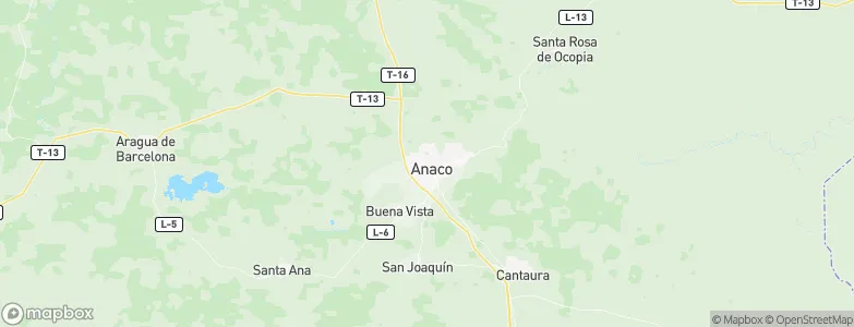 Anaco, Venezuela Map