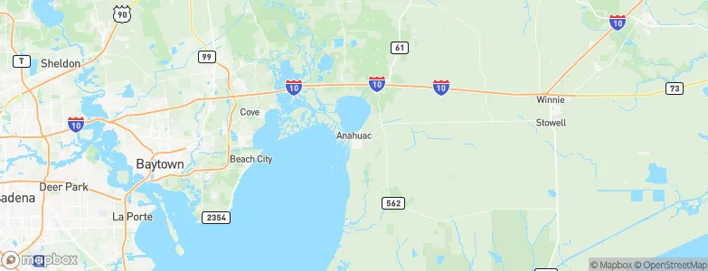 Anahuac, United States Map