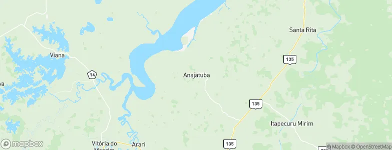 Anajatuba, Brazil Map