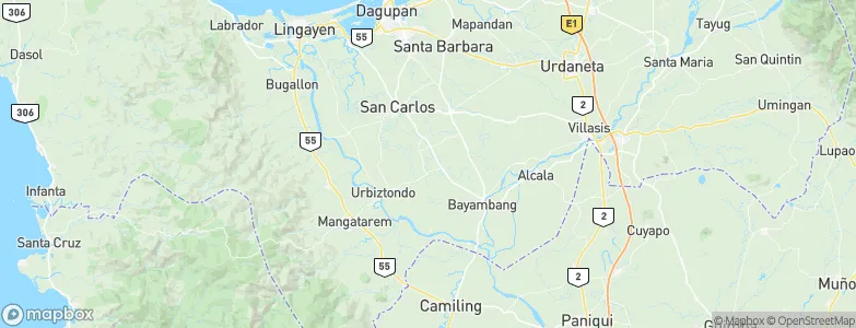 Anambongan, Philippines Map