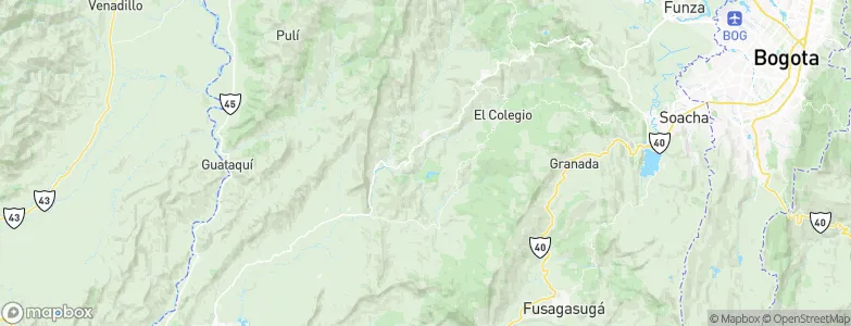 Anapoima, Colombia Map