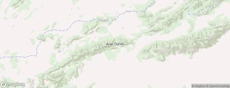 Anār Darah, Afghanistan Map
