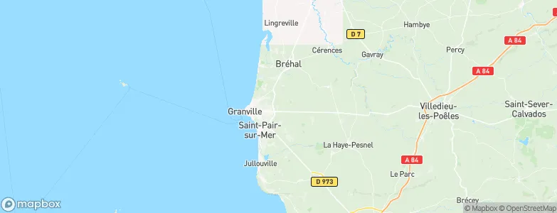 Anctoville-sur-Boscq, France Map