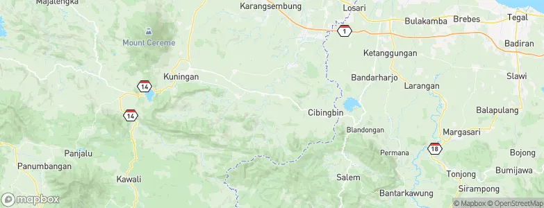 Andamui, Indonesia Map