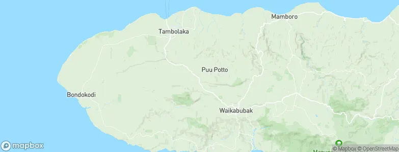 Andelara, Indonesia Map