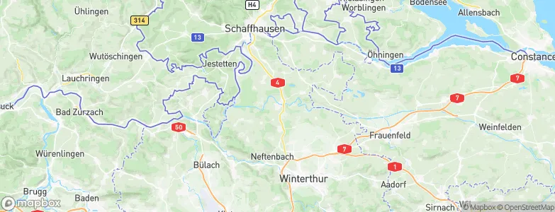 Andelfingen, Switzerland Map
