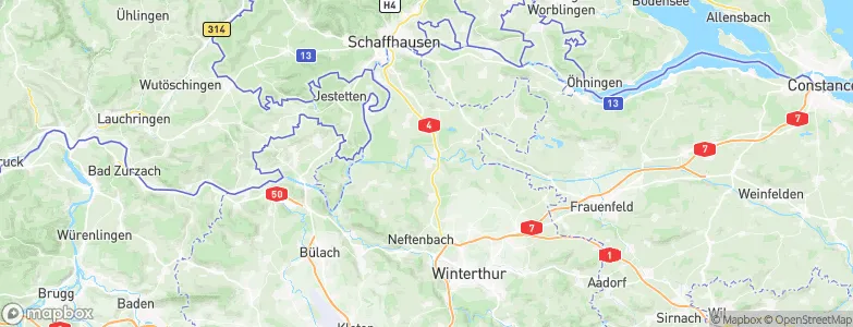 Andelfingen, Switzerland Map