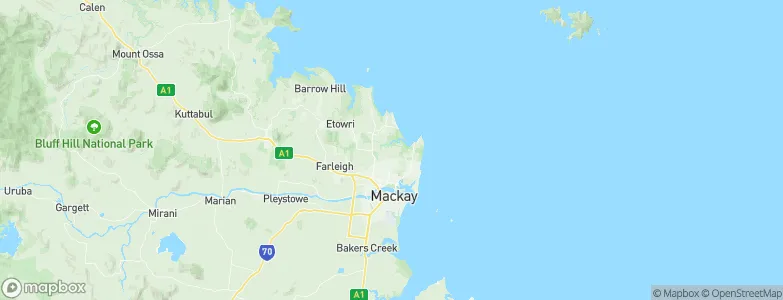 Andergrove, Australia Map
