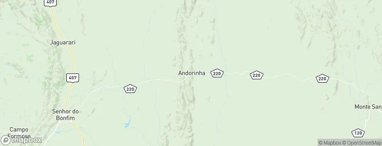 Andorinha, Brazil Map