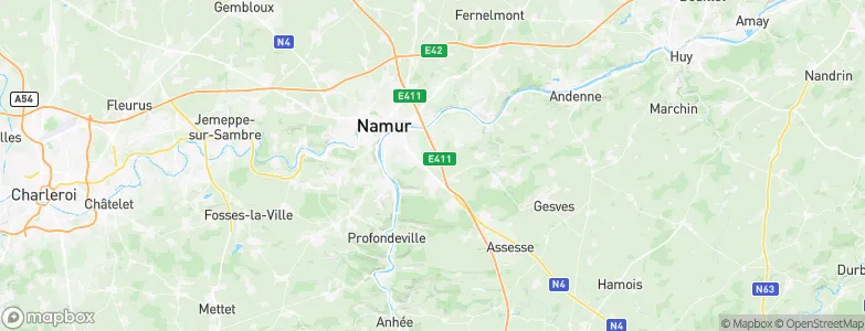 Andoy, Belgium Map