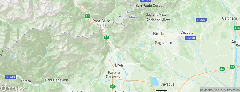 Andrate, Italy Map