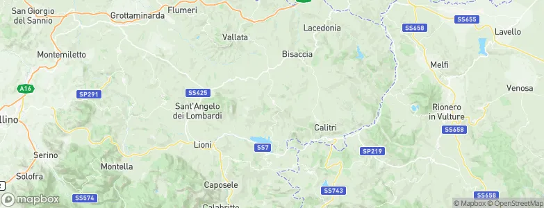 Andretta, Italy Map