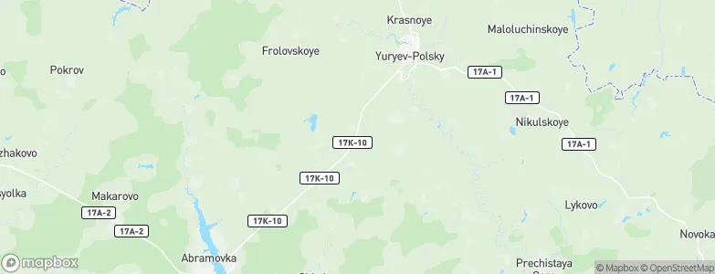Andreyevskoye, Russia Map