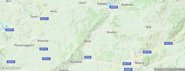 Anela, Italy Map