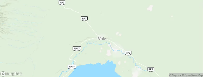 Añelo, Argentina Map