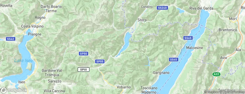Anfo, Italy Map