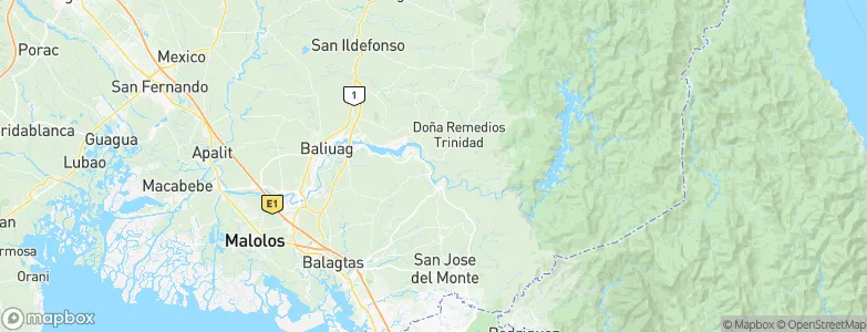 Angat, Philippines Map