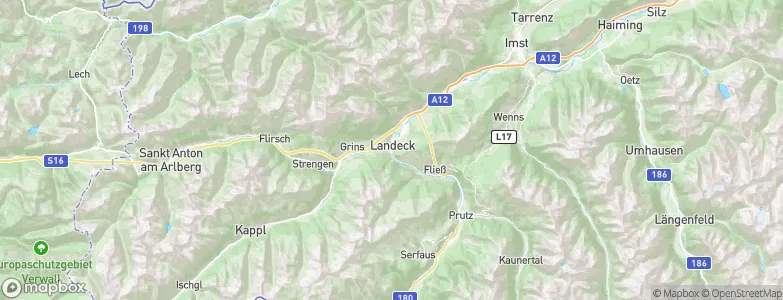 Angedair, Austria Map