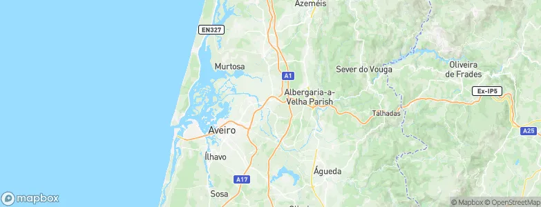 Angeja, Portugal Map